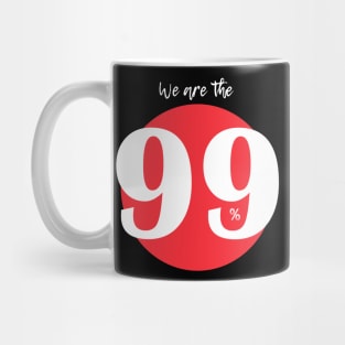 WE ARE 99% (white) Mug